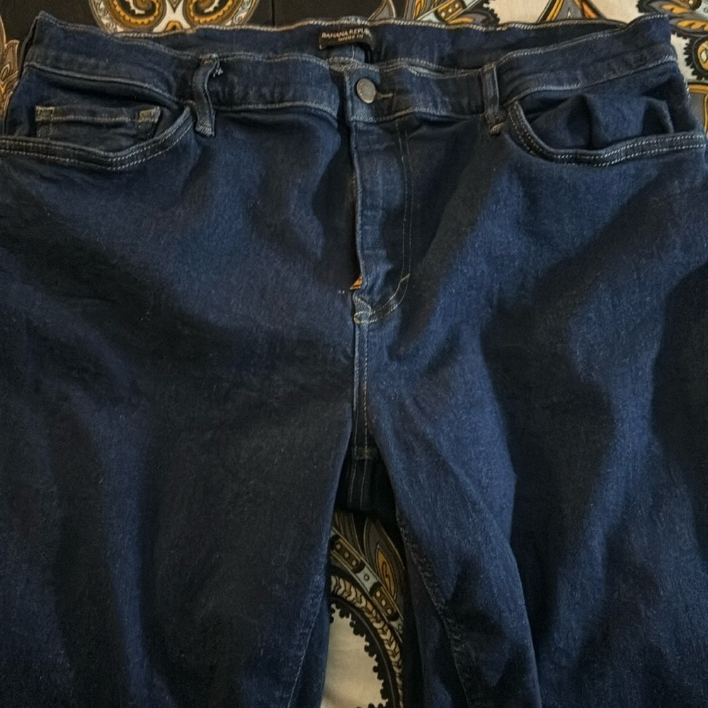 Banana Republic Jeans, Tapered Fit, 40” x 34”